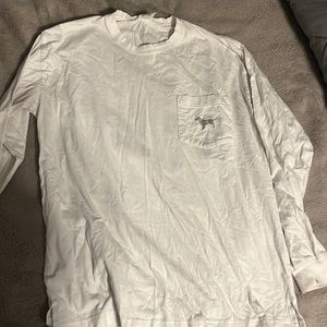 victoria secret pink white rhinestones long sleeve. size small but oversized